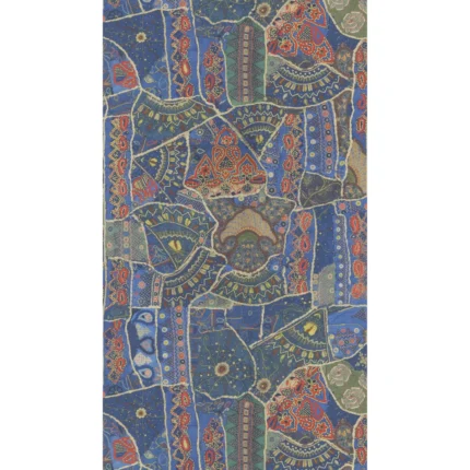 Front Row wallpaper in Jewel Blue by G P & J Baker