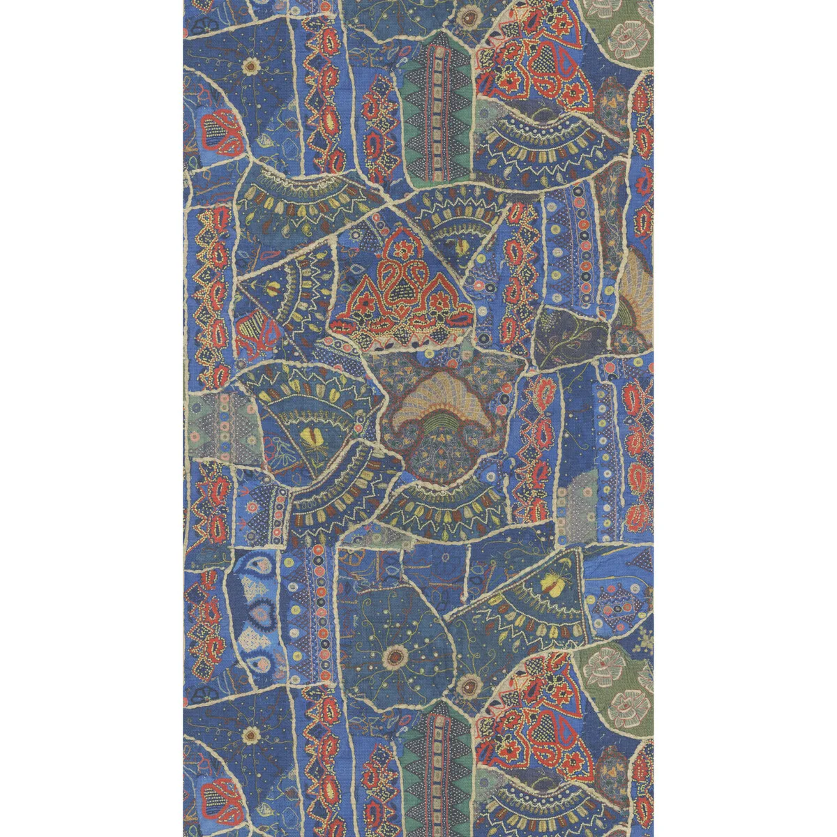 Front Row wallpaper in Jewel Blue by G P & J Baker