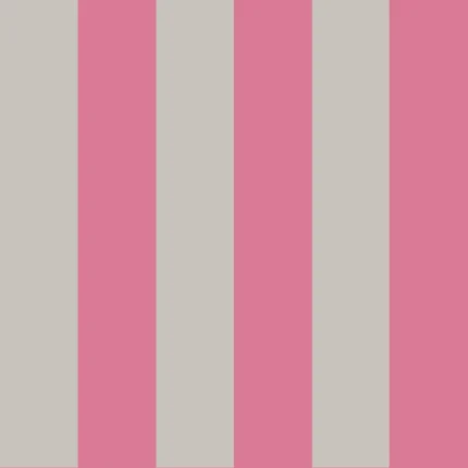 Glastonbury Str wallpaper in Pink and Linen by Cole & Son