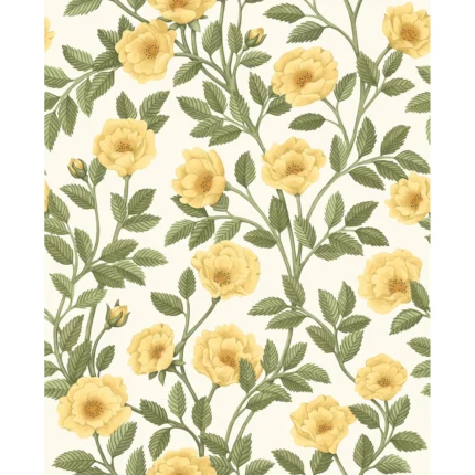 Hampton Roses wallpaper in Mrg and Ogrn/wh by Cole & Son, botanical & floral pattern
