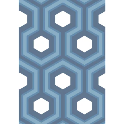 Hicks Grand wallpaper in Blue by Cole & Son, modern pattern