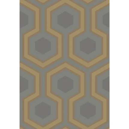 Hicks Grand wallpaper in Slate/bron by Cole & Son, modern pattern