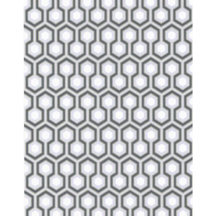 Hicks Hexagon wallpaper in Sage/gr by Cole & Son, modern pattern