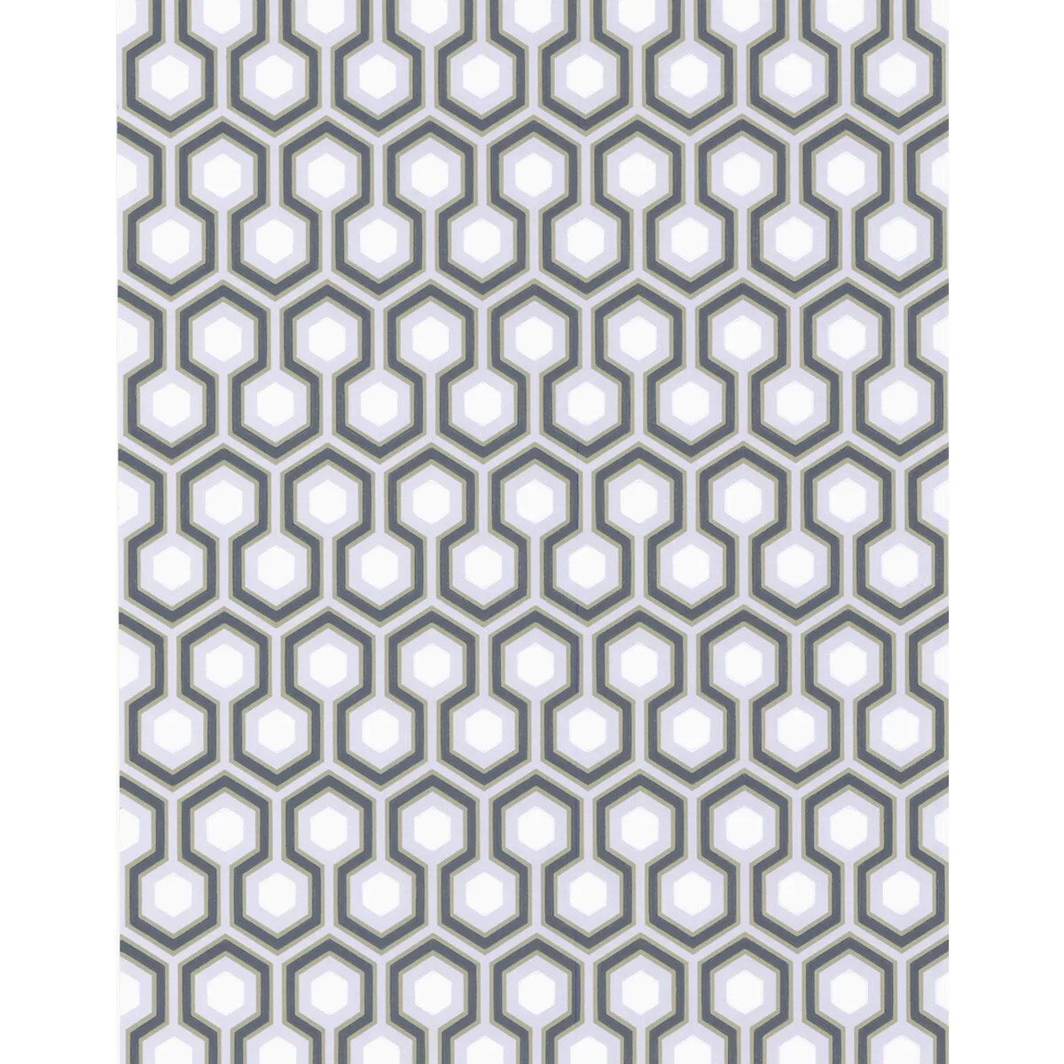 Hicks Hexagon wallpaper in Sage/gr by Cole & Son, modern pattern