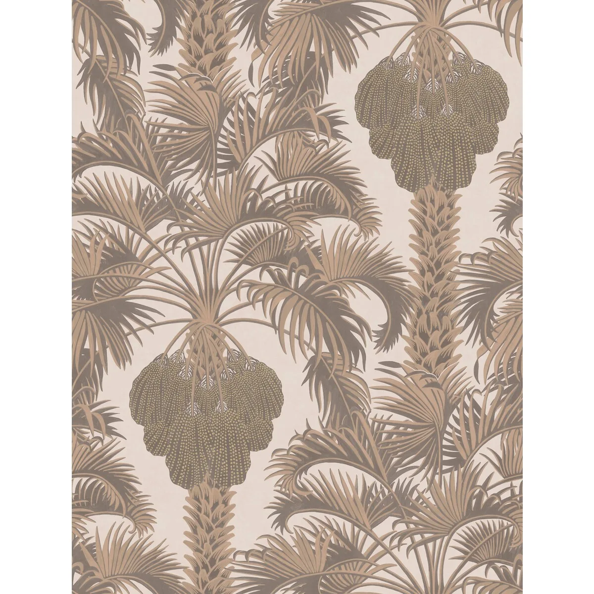Hollywood Palm wallpaper in Rose Gold by Cole & Son