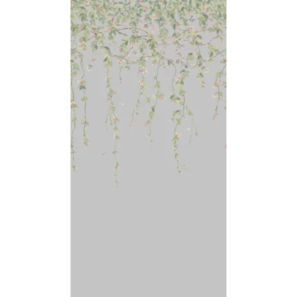 Hummingbirds Flora mural in Lilac by Cole & Son, animal/insects pattern