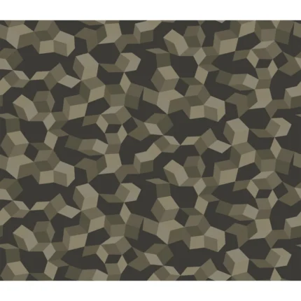 Ingot wallpaper in Charcoal and Silver by Cole & Son