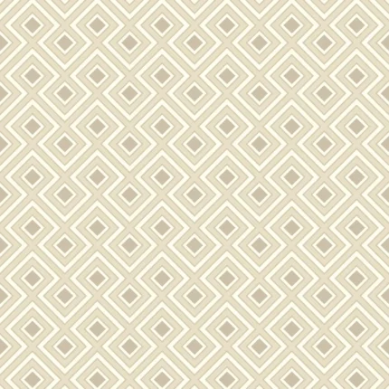 La Fiorentina Small wallpaper in Parchment by G P & J Baker, geometric pattern