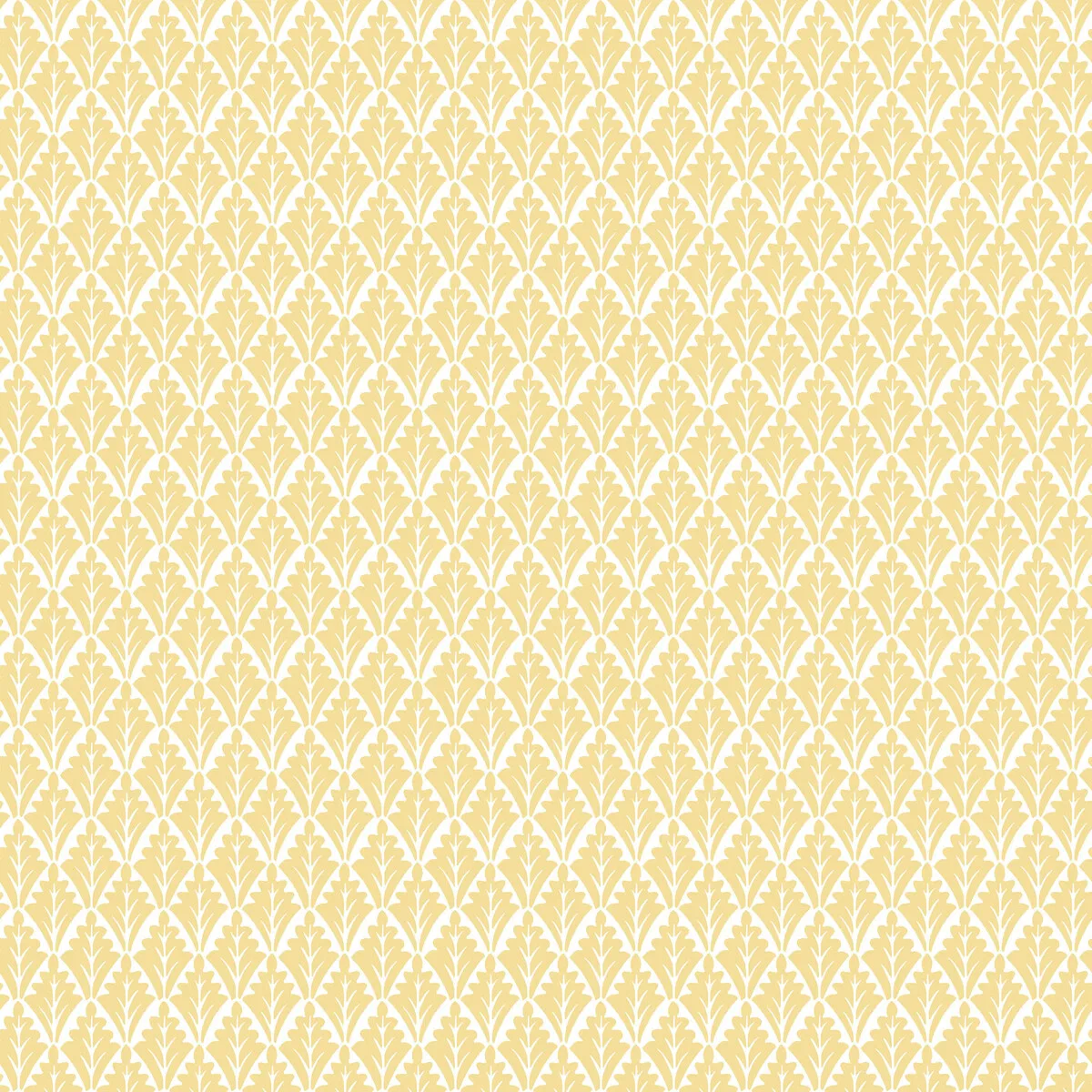 Lee Priory wallpaper in Yellow by Cole & Son, botanical & floral pattern