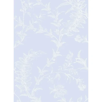 Ludlow wallpaper in Pale Blue by Cole & Son, botanical & floral pattern