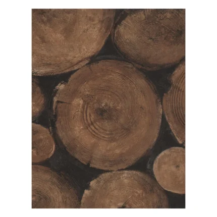Lumberjack wallpaper in Timber by Kravet Couture, novelty pattern