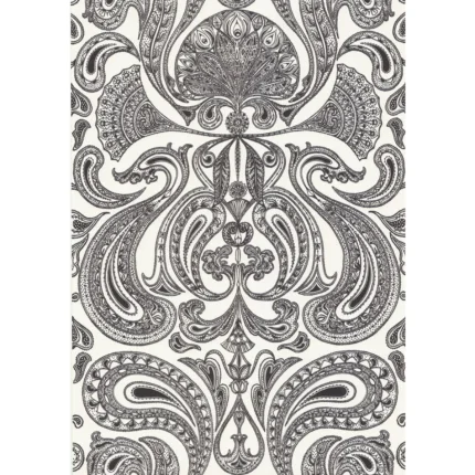 Malabar wallpaper in White/b by Cole & Son