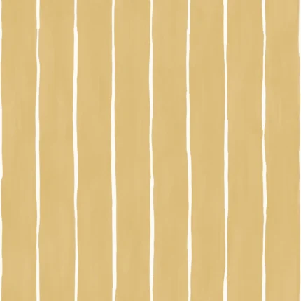 Marquee Stripe wallpaper in Mustard by Cole & Son