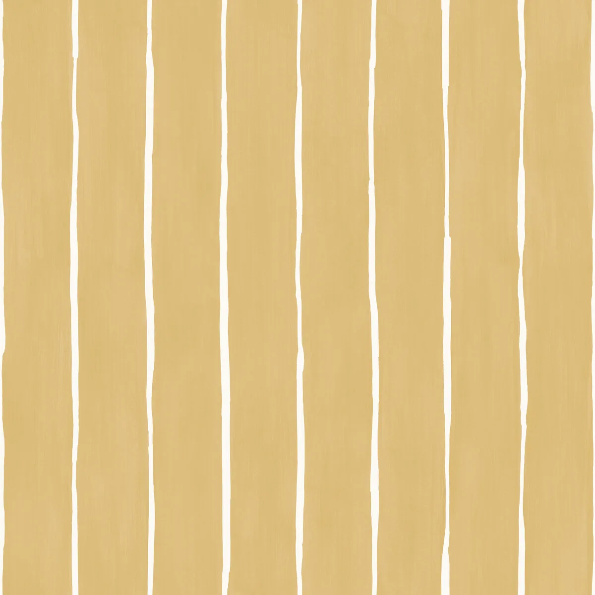 Marquee Stripe wallpaper in Mustard by Cole & Son