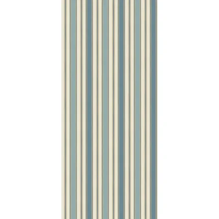 Melbourne Stripe wallpaper in Blue by G P & J Baker, stripes pattern