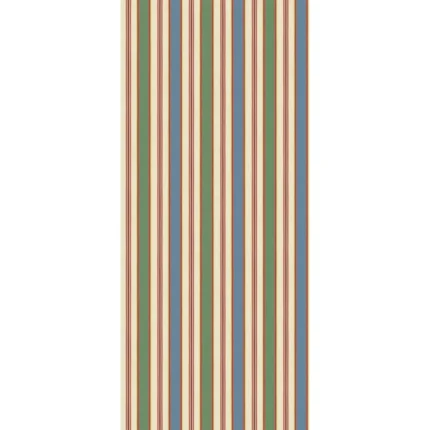 Melbourne Stripe wallpaper in Jazz by G P & J Baker, stripes pattern