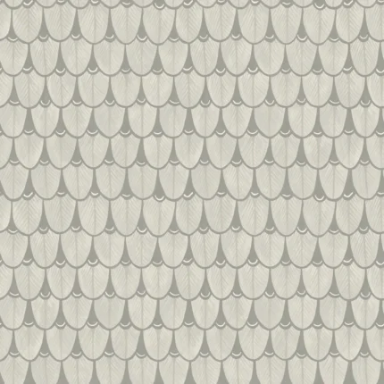 Narina wallpaper in Soft Grey by Cole & Son