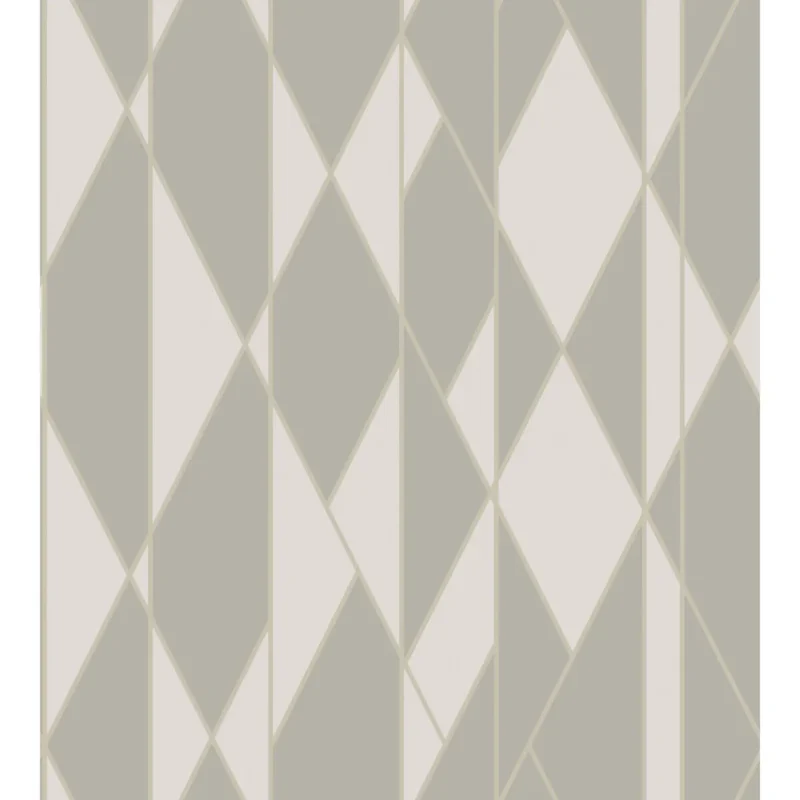 Oblique Wp wallpaper in Grey and White by Cole & Son