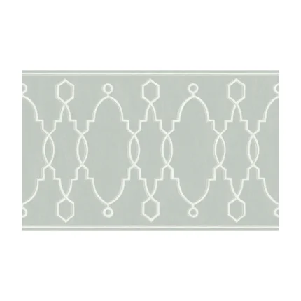 Parterre Border wallpaper in French Grey by Cole & Son