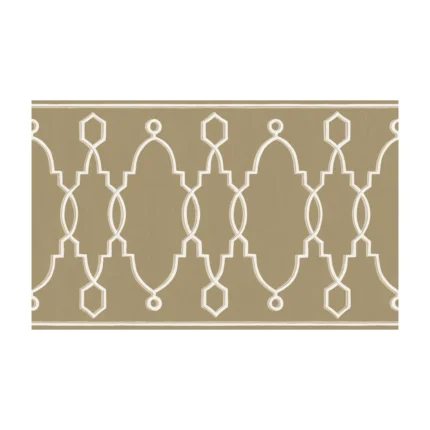 Parterre Border wallpaper in Gold by Cole & Son