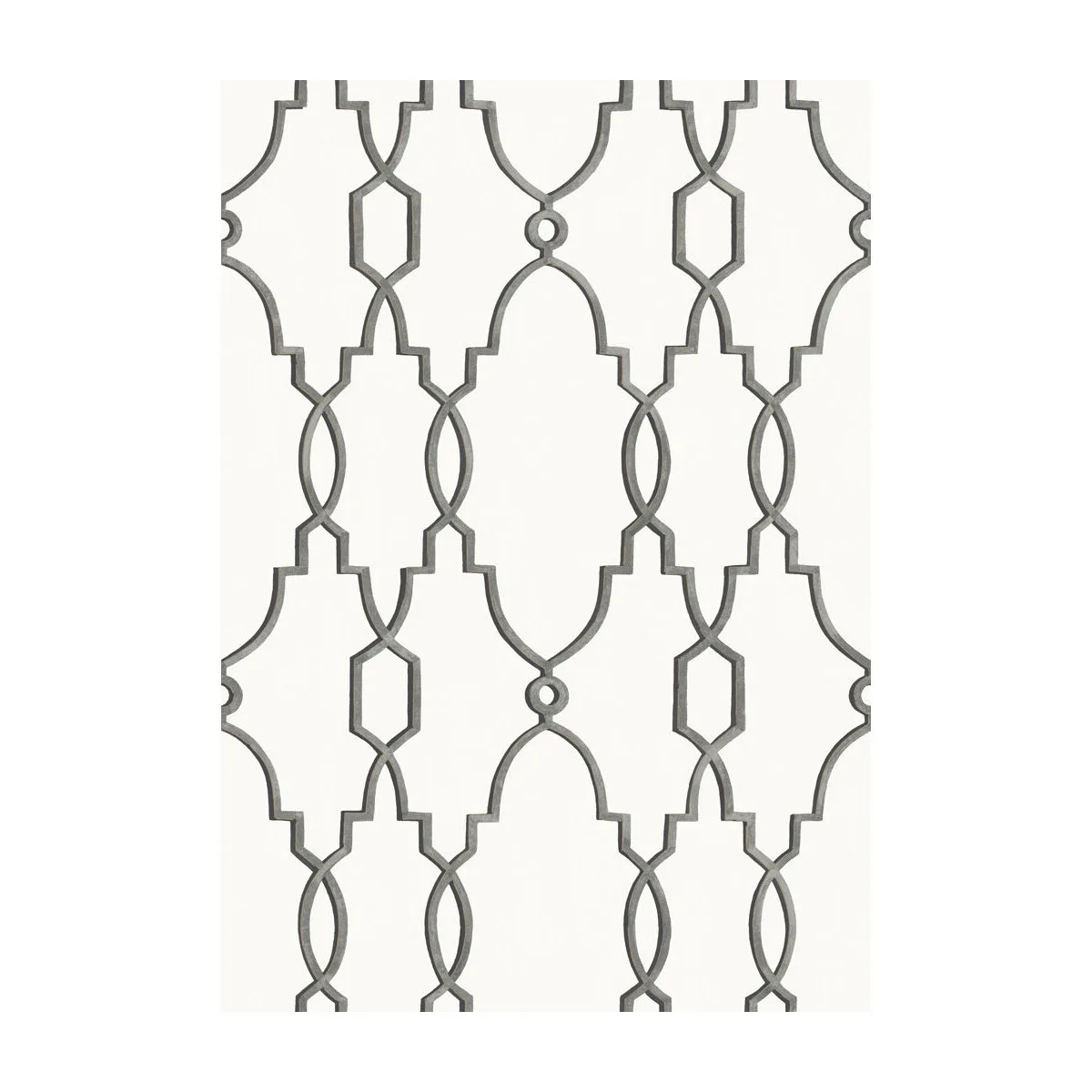 Parterre wallpaper in Charcoal by Cole & Son
