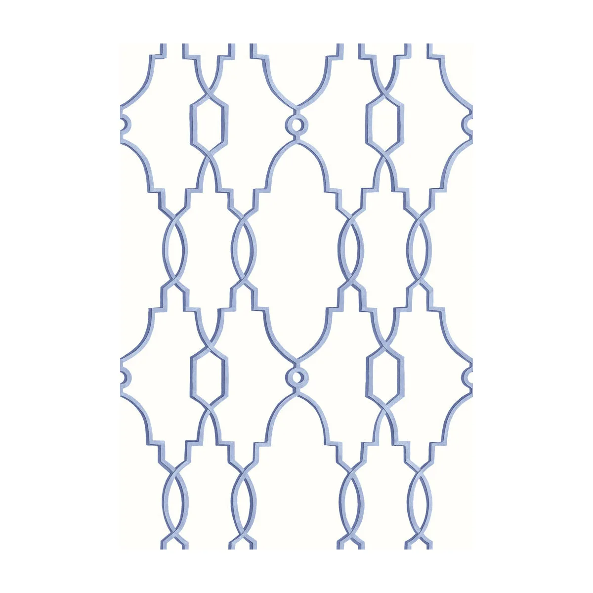Parterre wallpaper in Cobalt Blue by Cole & Son