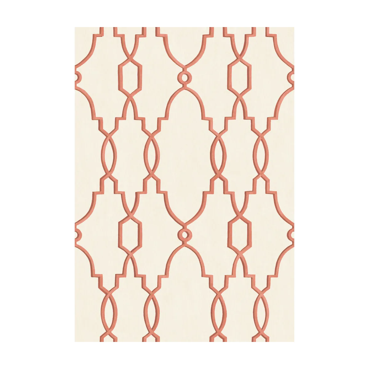 Parterre wallpaper in Red by Cole & Son