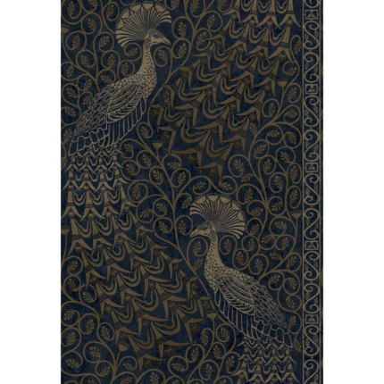 Pavo Parade wallpaper in M Bronze/mid by Cole & Son