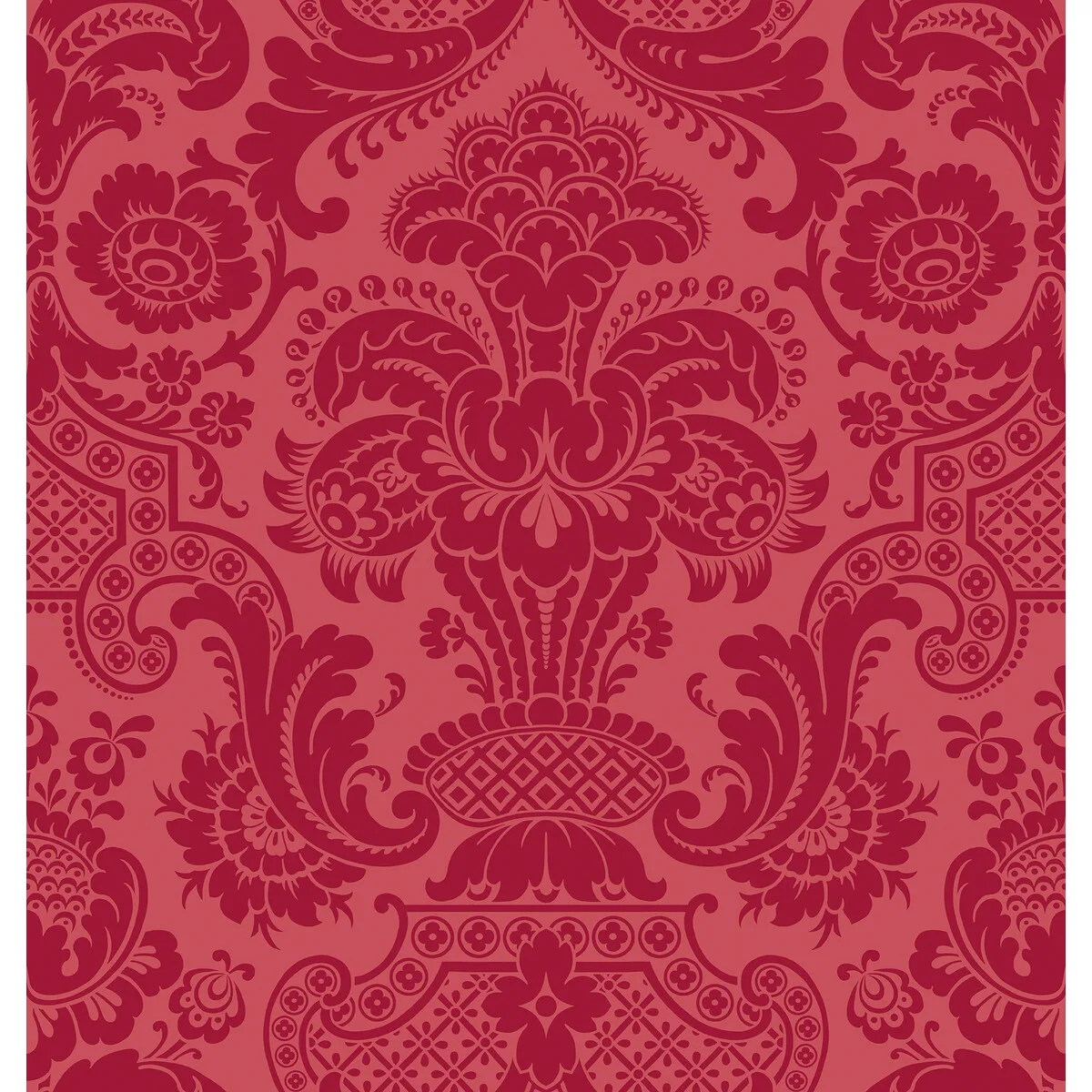 Petrouchka wallpaper in Red by Cole & Son