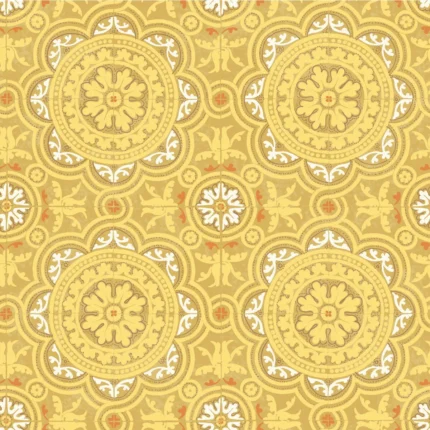 Piccadilly wallpaper in Ochre by Cole & Son