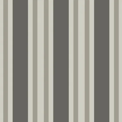 Polo Stripe wallpaper in Black/white by Cole & Son