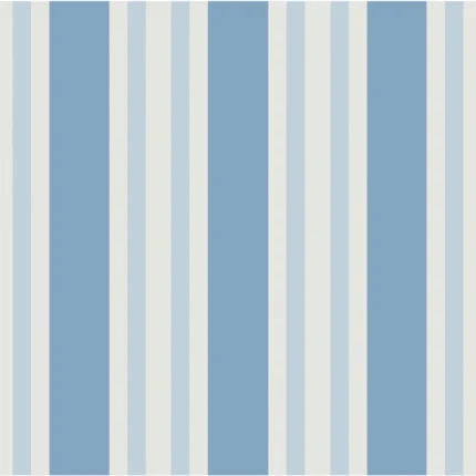 Polo Stripe wallpaper in Blue by Cole & Son