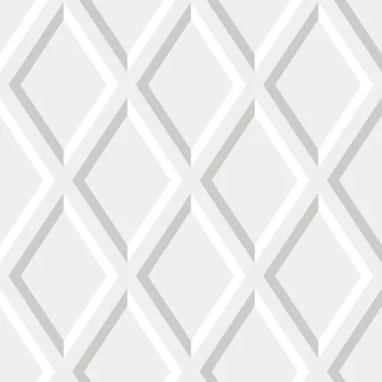 Pompeian wallpaper in Lilac/silver by Cole & Son, diamond pattern