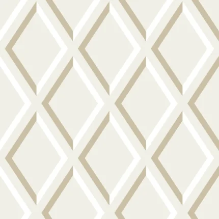 Pompeian wallpaper in Linen/gold by Cole & Son, botanical & floral pattern