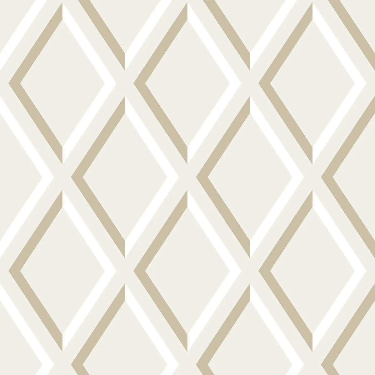 Pompeian wallpaper in Linen/gold by Cole & Son, botanical & floral pattern