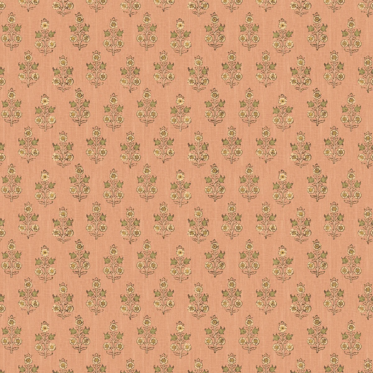 Poppy Sprig wallpaper in Blush by G P & J Baker, botanical & floral pattern