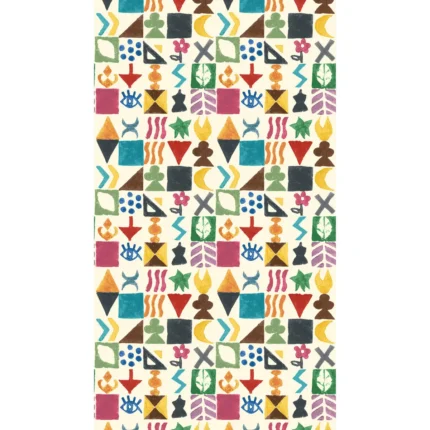 Potato Print wallpaper in Jewel by G P & J Baker