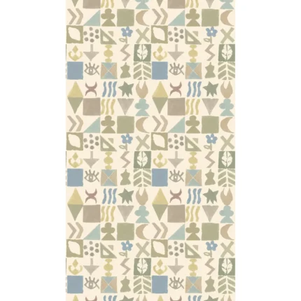 Potato Print wallpaper in Sage by G P & J Baker