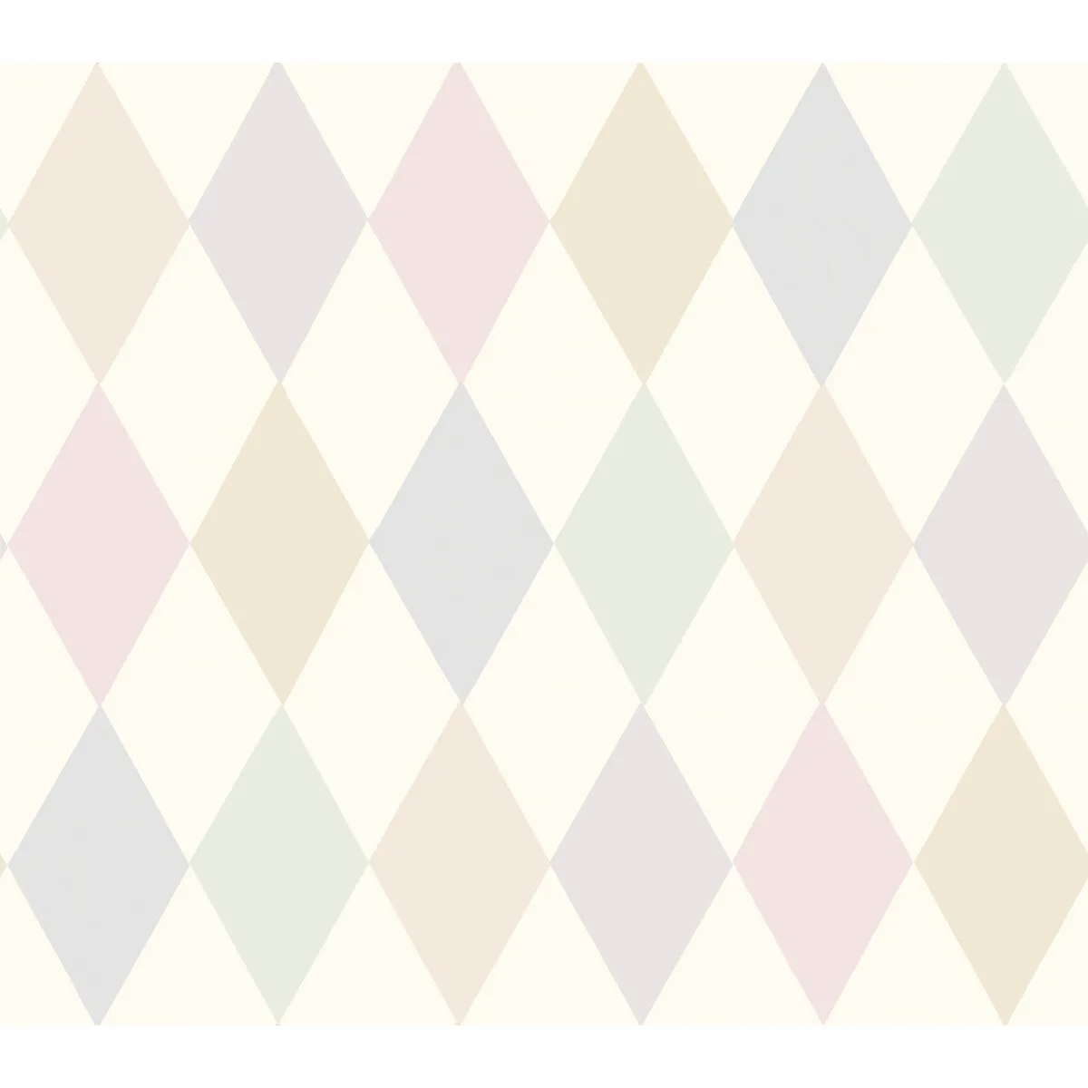 Punchinello wallpaper in Soft Pink by Cole & Son, diamond pattern
