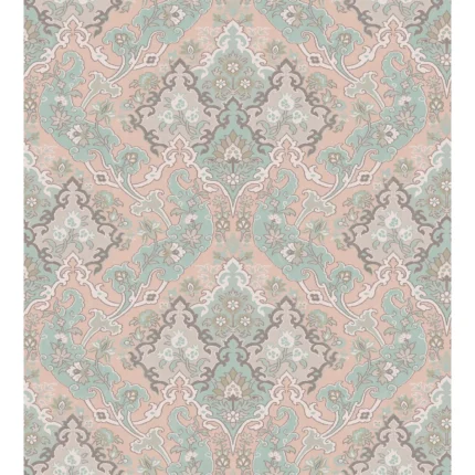 Pushkin wallpaper in Pastel Multi by Cole & Son