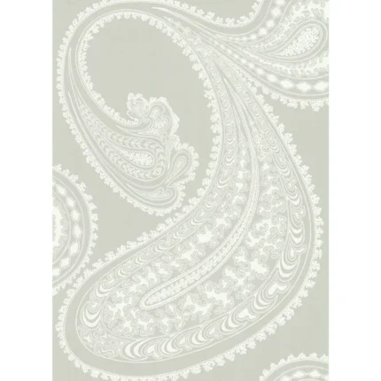Rajapur wallpaper in White/gy by Cole & Son