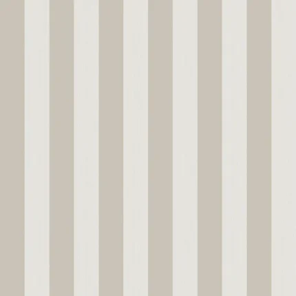 Regatta Stripe wallpaper in Stone/parchment by Cole & Son