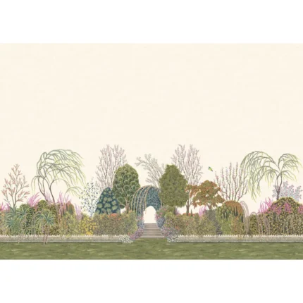Reverie mural in Dawn by Cole & Son