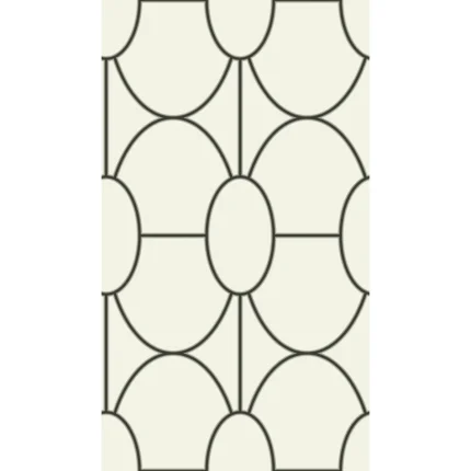 Riviera wallpaper in Black and White by Cole & Son