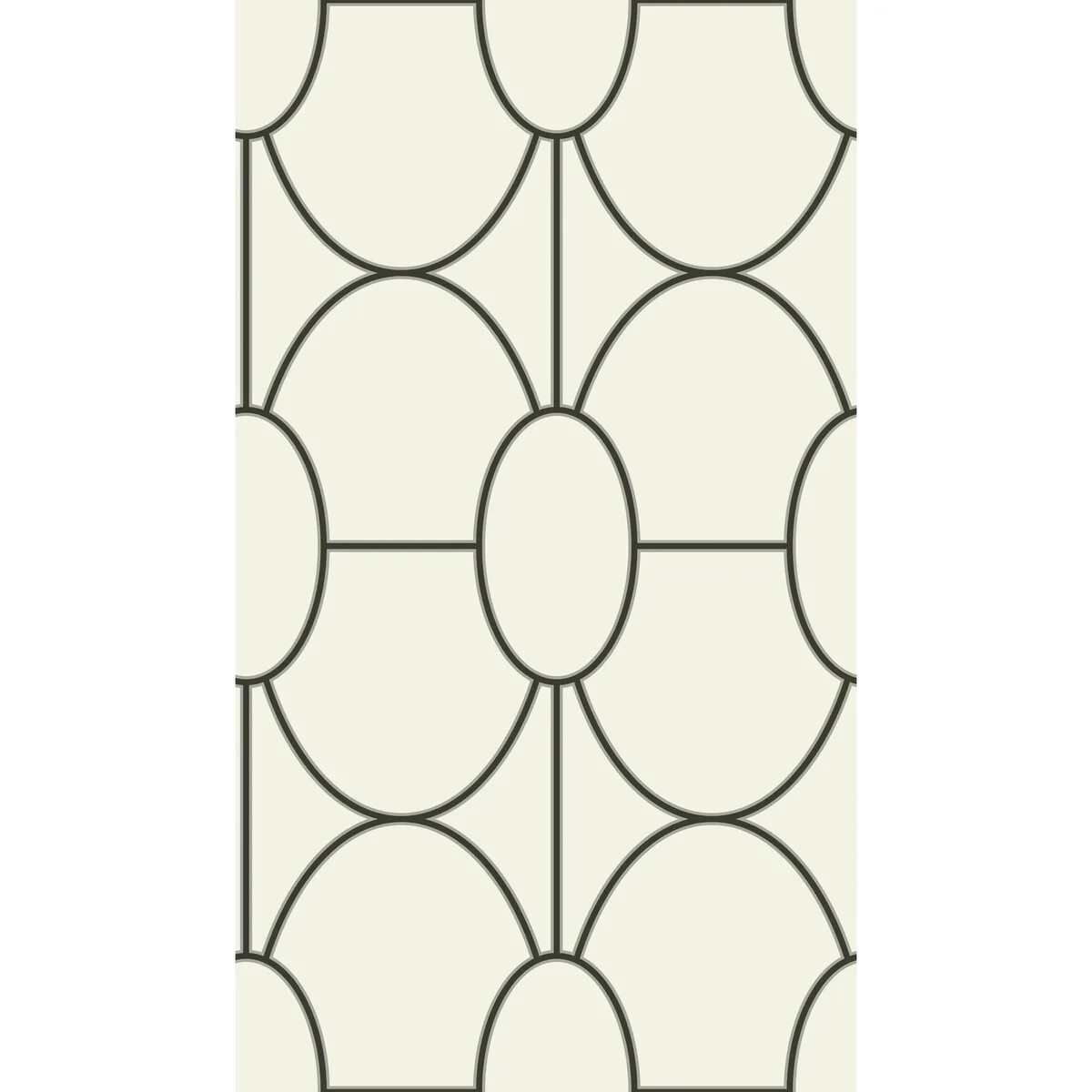 Riviera Black and White Wallpaper - Geometric Ii Collection by Cole & Son - Shop Safe in Houston Wallpapering Riviera wallpaper in Black and White by Cole & Son