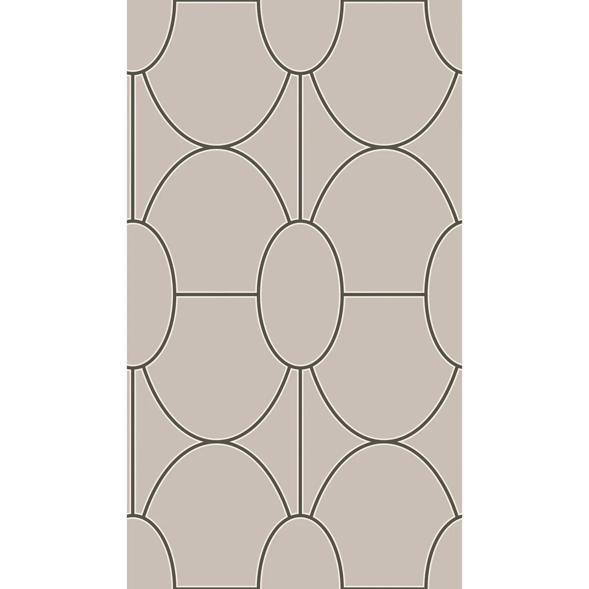 Riviera Linen Wallpaper - Geometric Ii Collection by Cole & Son - Shop Safe in Houston Wallpapering Riviera wallpaper in Linen by Cole & Son