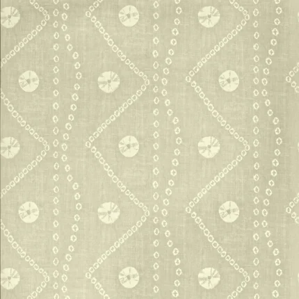 Sabra wallpaper in Clay by Kravet Couture, geometric pattern