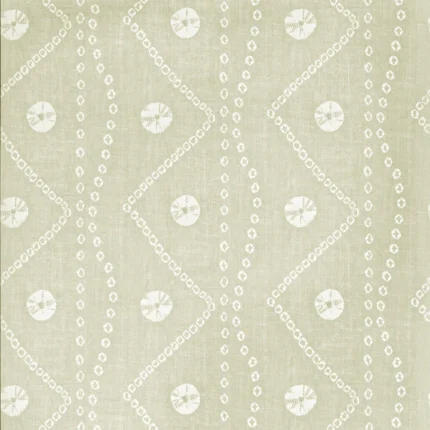 Sabra wallpaper in Sand by Kravet Couture, geometric pattern
