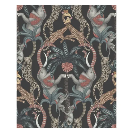 Safari Totem wallpaper in Rby and Prntrmbl/chrcl by Cole & Son