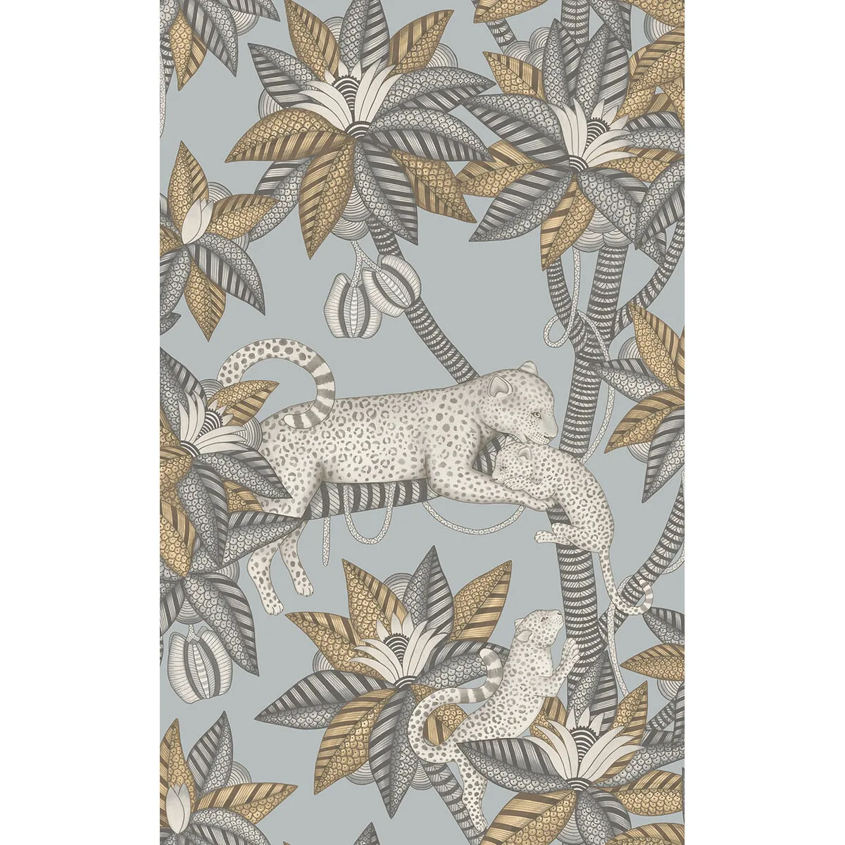 Satara wallpaper in Slt and Whtmc/prntrmbl by Cole & Son, animal/insects pattern